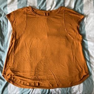 Cap sleeve active tee